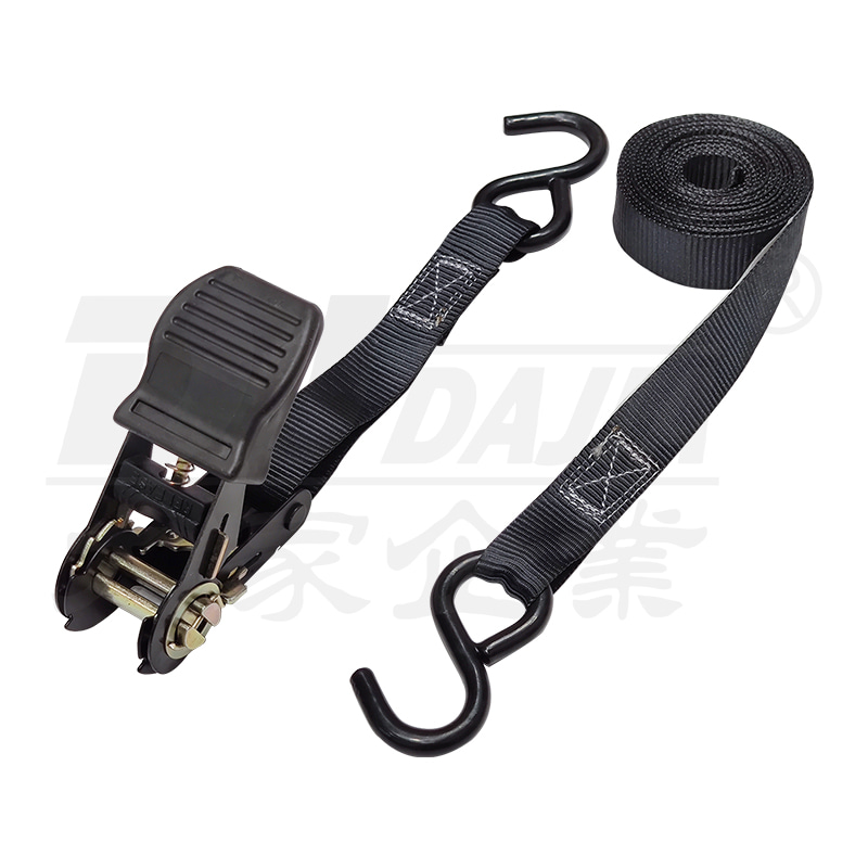 1 "(25 mm) xe tải Ratchet buộc xuống dây đai với móc S