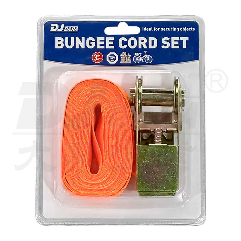 Ánh sáng điều chỉnh dây đai hàng hóa Ratchet buộc xuống mà không cần móc S
