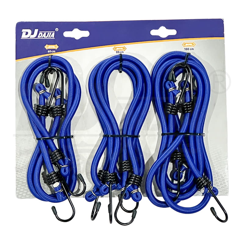 Dây bungee 12 mm bungee với móc thép mạ kẽm
